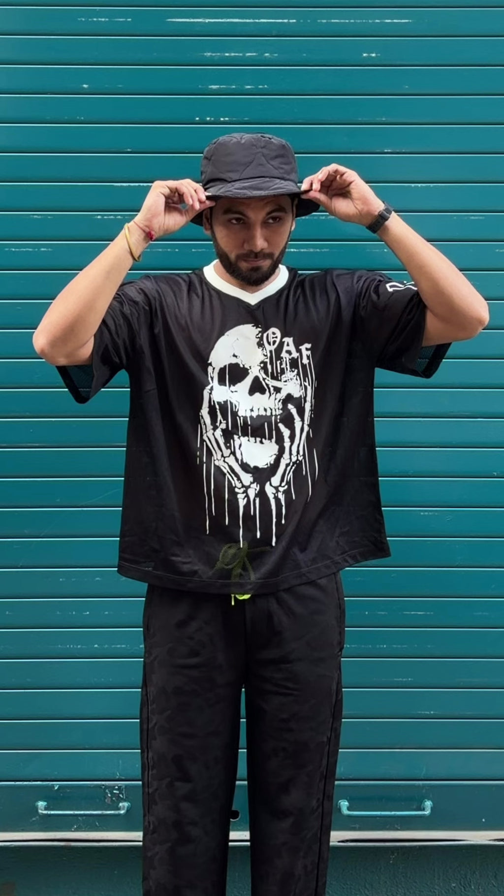 Skull Mesh Tee