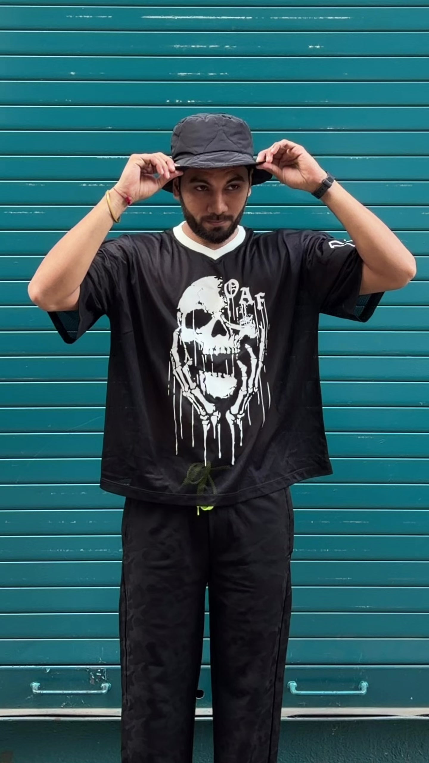 Skull Mesh Tee